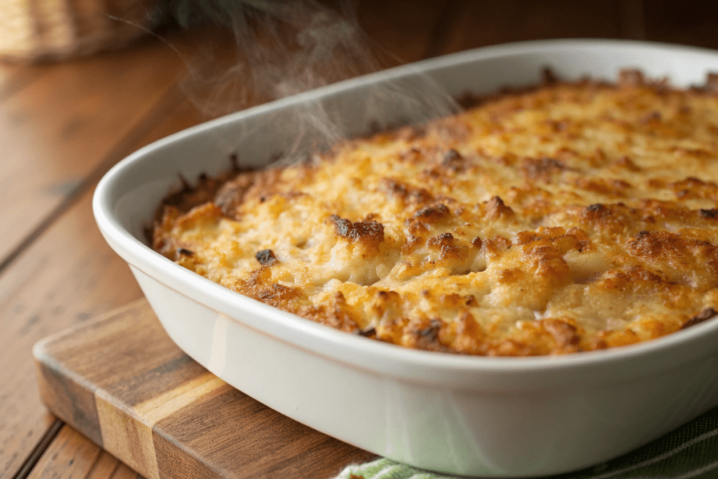 Do I have to thaw frozen hash browns for casserole with a golden crust?