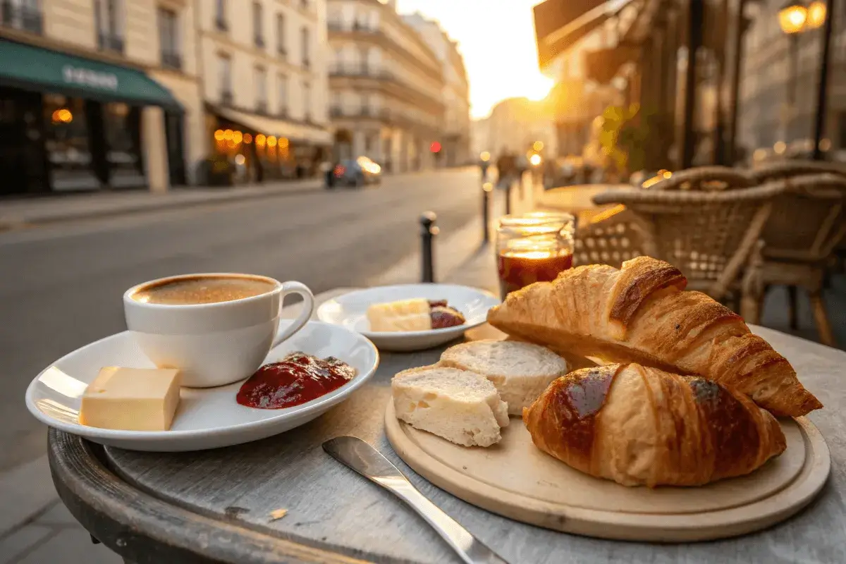 French breakfast foods