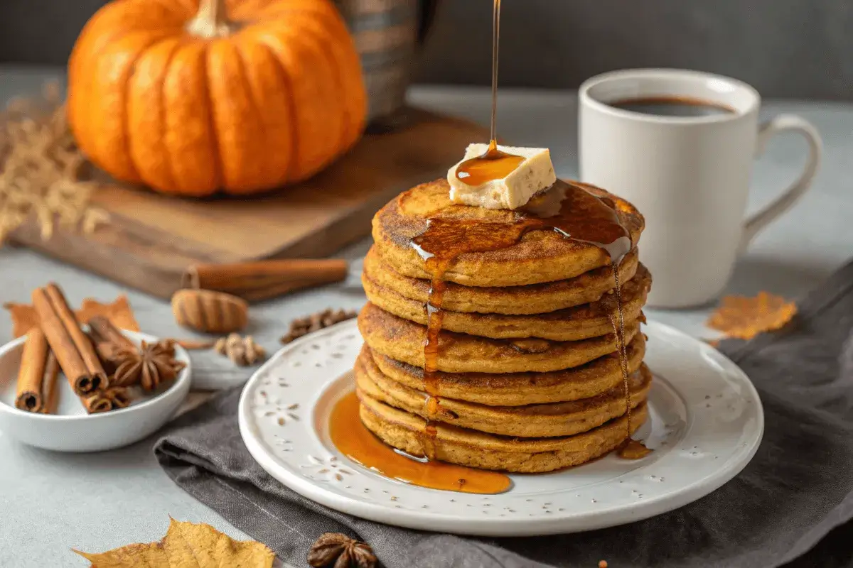 The Ultimate Pumpkin Protein Pancakes Breakfast