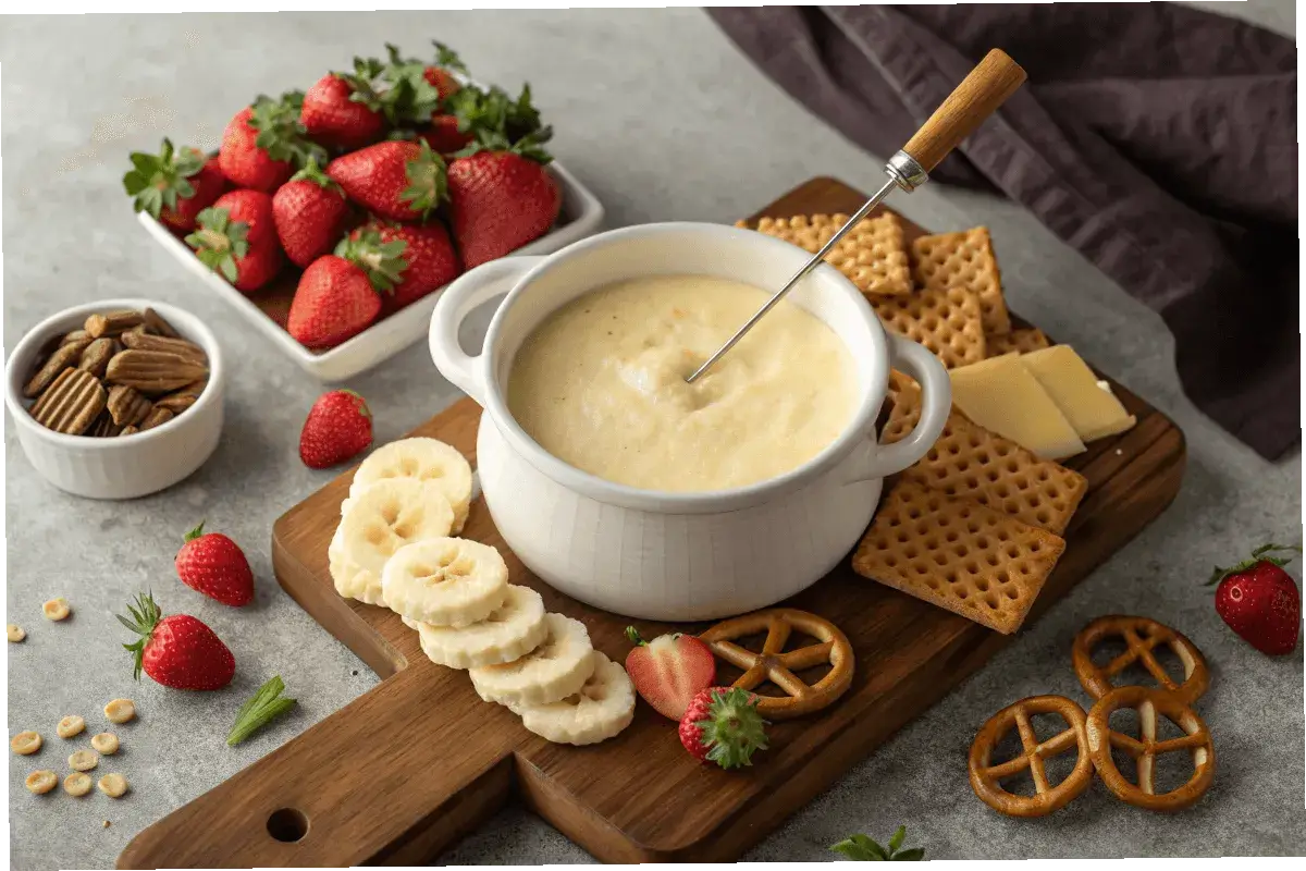 Cheesecake Fondue