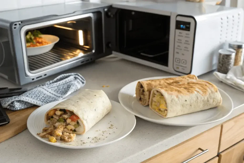 Cooking Costco Breakfast Burritos – Microwave vs. Oven