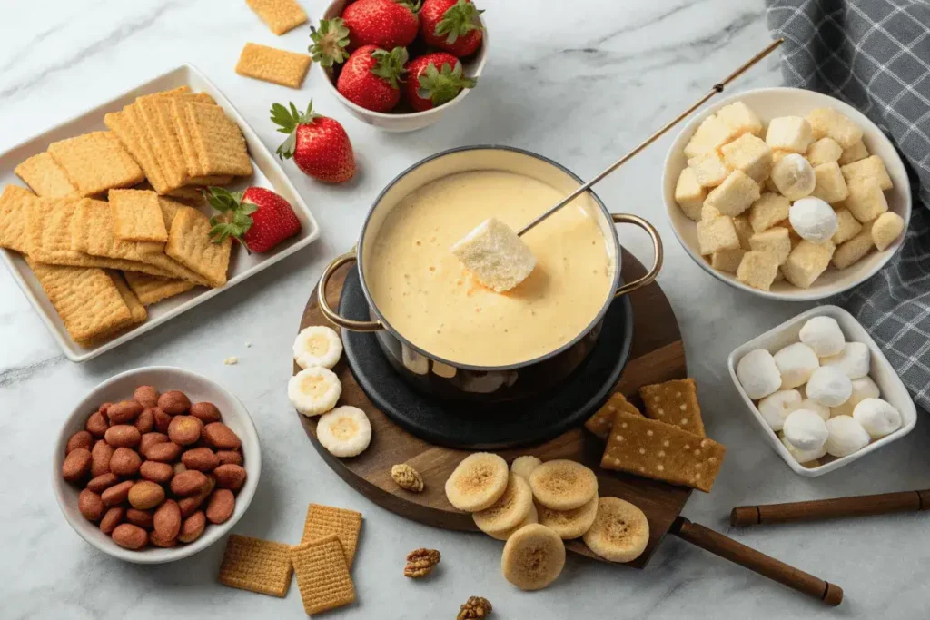 Cheesecake Fondue