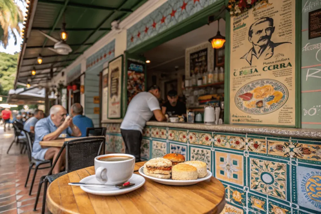 Cuban breakfast