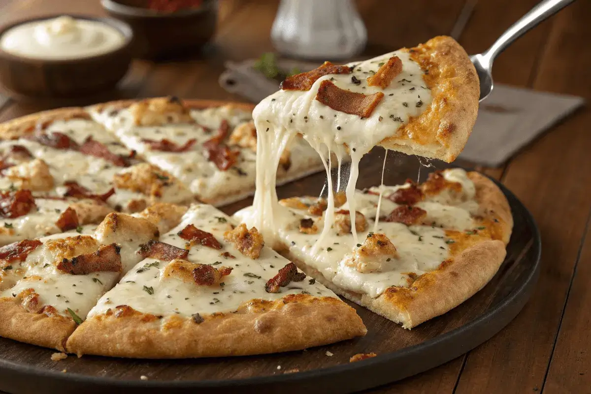 Chicken Bacon Ranch Pizza